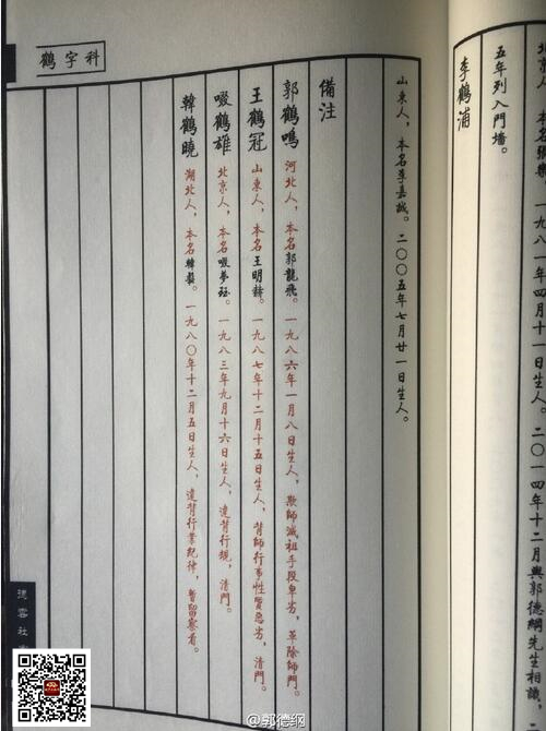 德云社家譜解讀,二云被除名,歐弟在列,內附簡體文字版 郭鶴鳴 郭德綱 歐弟 家譜 德云社 3030說  第4張 德云社家譜解讀,二云被除名,歐弟在列,內附簡體文字版 郭鶴鳴 郭德綱 歐弟 家譜 德云社 3030說  第4張